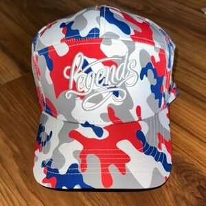 Island GolF Legends Multi Colored Camo Golf Hat